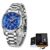 Silver blue S